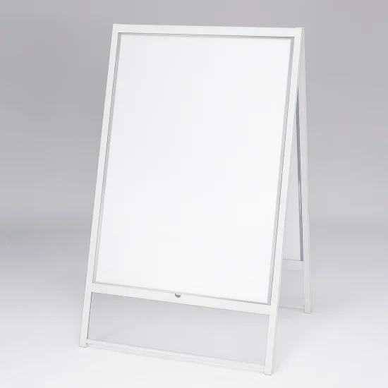 ポスタースタンド 2396 屋内用 ホワイト B1 (2396-W-B1)