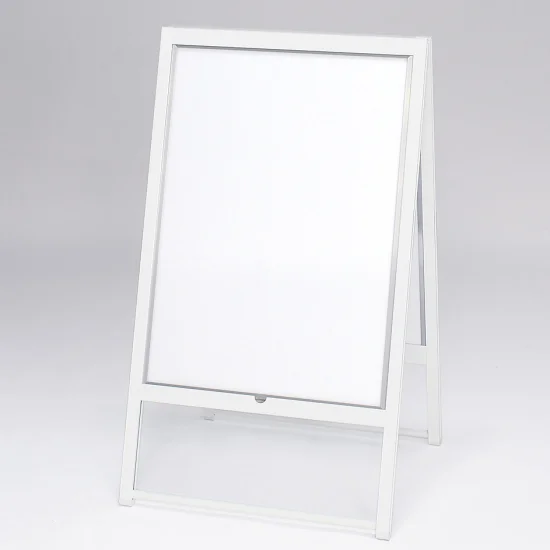 ポスタースタンド 2396 屋内用 ホワイト B2 (2396-W-B2)