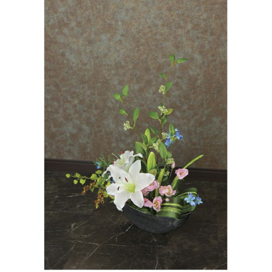 光触媒 人工観葉植物 造花 美咲 (高さ59cm) (2061R85)