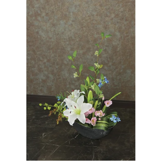 光触媒 人工観葉植物 造花 美咲 (高さ59cm) (2061R85)