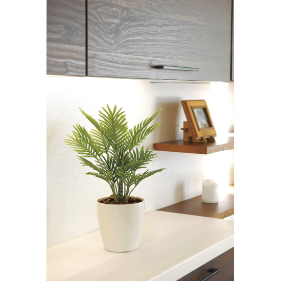 光触媒 人工観葉植物 造花 フレッシュパーム  (高さ48cm) (2217A50)