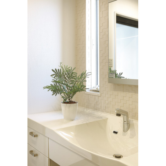 光触媒 人工観葉植物 造花 ねむの木(ポリ製) (高さ50cm) (2254A50)