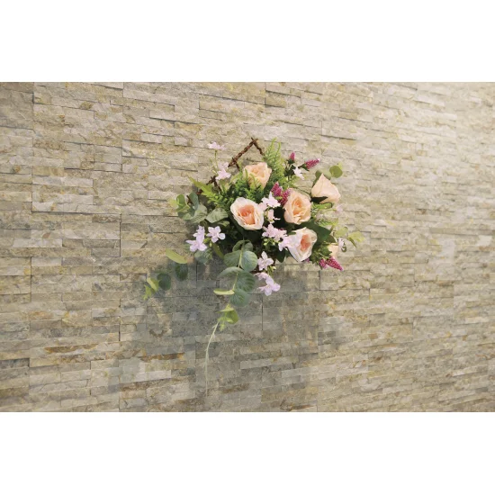 光触媒 人工観葉植物 造花 壁掛けカリナ (高さ35cm) (2276P70)