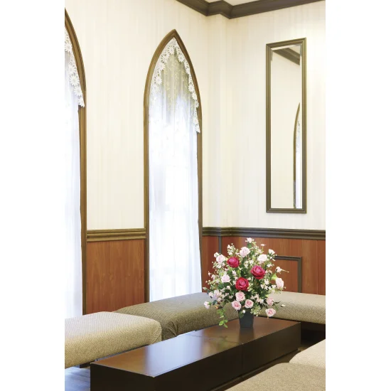 光触媒 人工観葉植物 造花 ファーストローズ (高さ60cm) (2367P250)