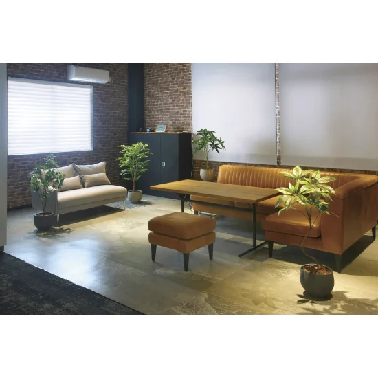 光触媒 人工観葉植物 造花 ナチュラルツピタンサス1.0 (高さ100cm) (2409A190)