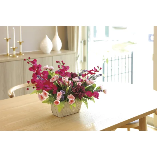 光触媒 人工観葉植物 造花 パリエール (高さ41cm) (2451R100)