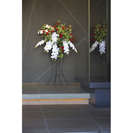 光触媒 人工観葉植物 造花 ノーブルキング1.35 (高さ135cm) (2460A500)