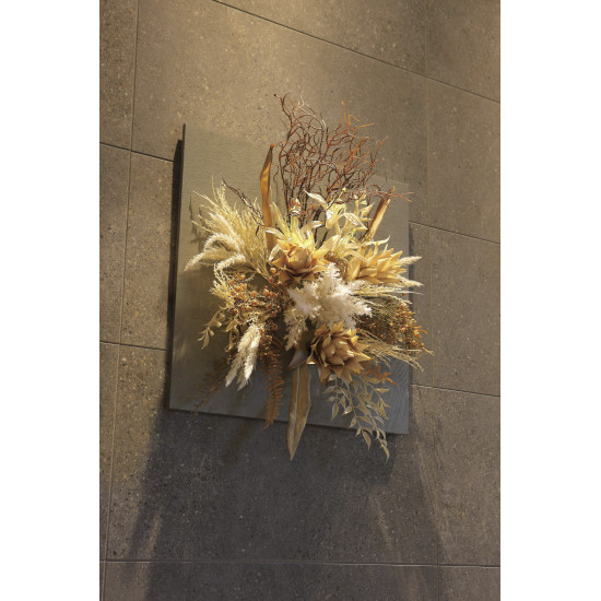 光触媒 人工観葉植物 造花 ウオールタイプジンジャー45 (高さ45cm) (2559A200)