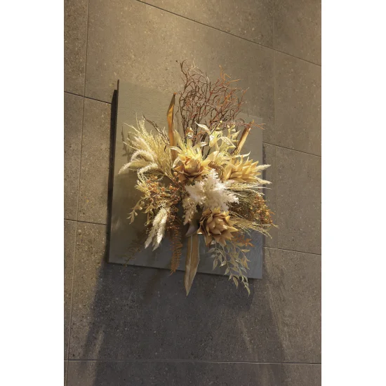 光触媒 人工観葉植物 造花 ウオールタイプジンジャー45 (高さ45cm) (2559A200)