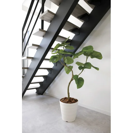 光触媒 人工観葉植物 造花 ウンベラータ1.25 (高さ125cm) (2629A300)