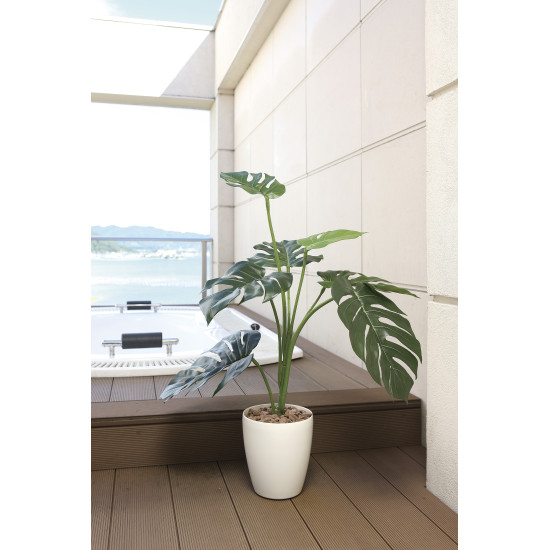 光触媒 人工観葉植物 造花 モンステラ1.2 (高さ120cm) (369K220)