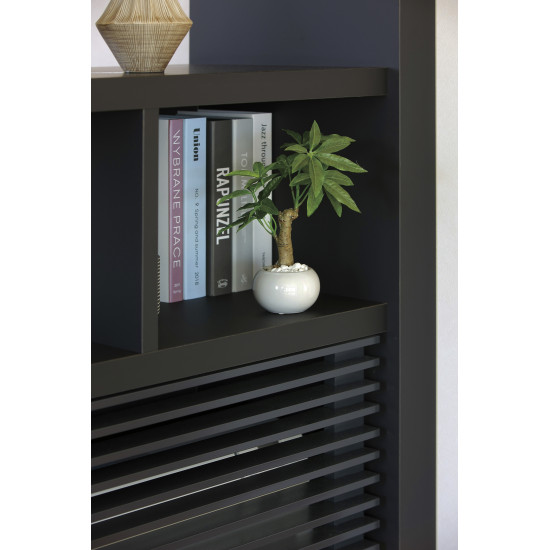 光触媒 人工観葉植物 造花 パキラポット (高さ27cm) (386A30)