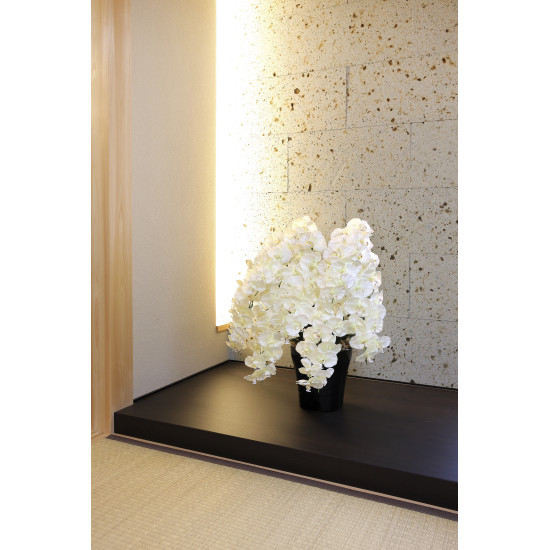光触媒 人工観葉植物 造花 プレミアム胡蝶蘭7本立W (高さ75cm) (658A250)
