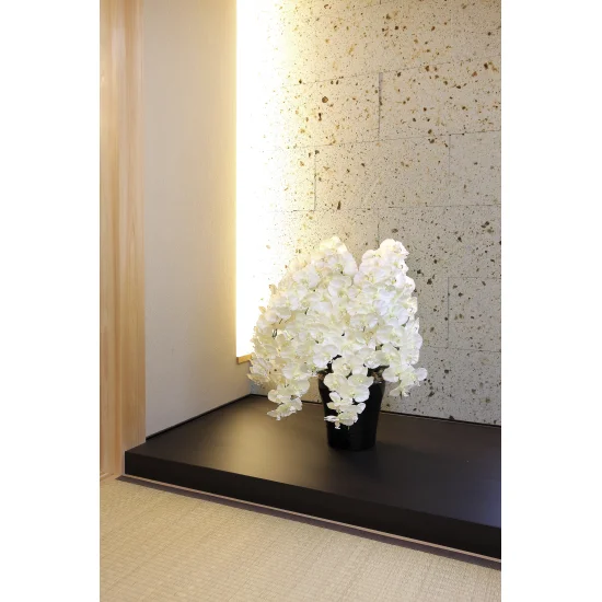 光触媒 人工観葉植物 造花 プレミアム胡蝶蘭7本立W (高さ75cm) (658A250)