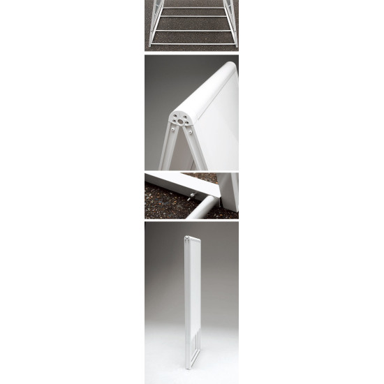 大型屋外Aスタンド看板 2240タイプ ホワイト 900×1800 - 看板のサイン