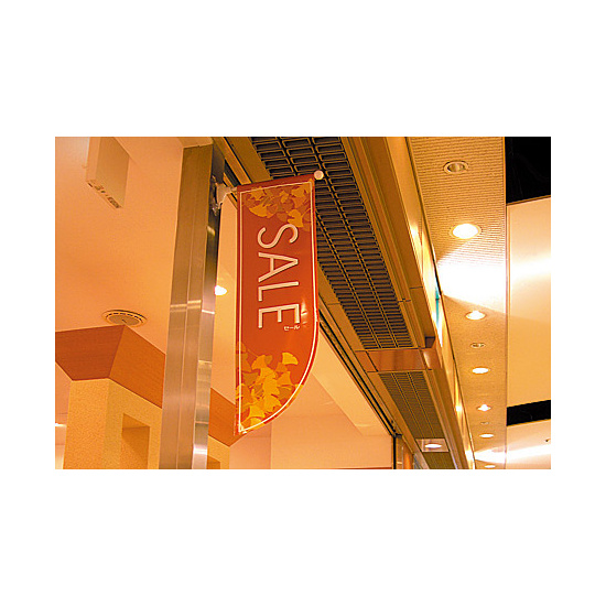 ■Rフラッグ使用例（※本商品の仕様は商品写真でご確認下さい）