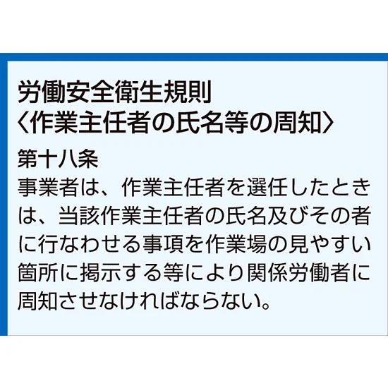 作業主任者職務板 プレス機械.. (356-10)