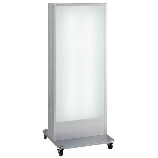 ■ADO-920NT-LED・シルバーの本体写真。※板面のデザインは含まれておりません。