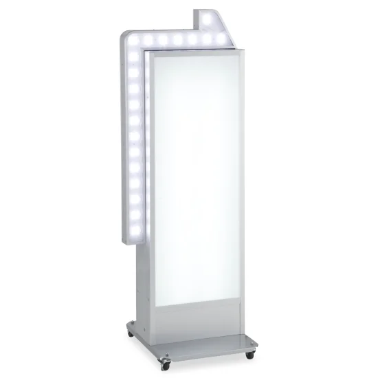 LED矢印点滅付き電飾スタンド看板 H1400mm シルバー (ADO-930NT-LED LED矢印点滅付き電飾スタンド看板 H1400mm シルバー (ADO-930NT-LED