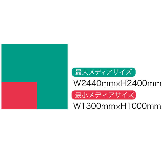 ■設置可能メディアサイズ