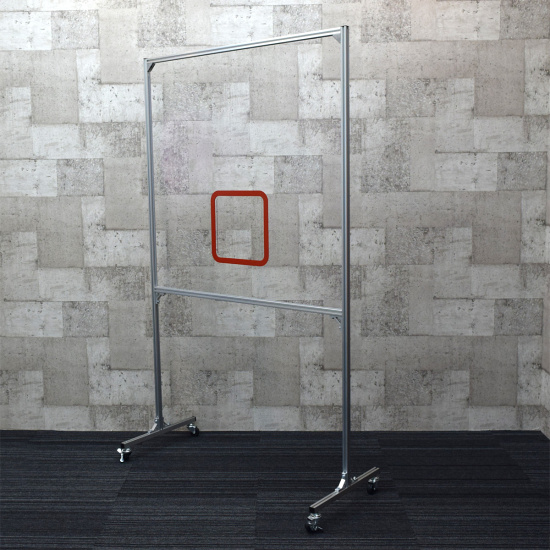 ■キャスター付きでひつよな時にサッと設置が可能です。