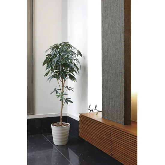 光触媒 人工観葉植物 造花 デザインパキラ1.6 (高さ160cm) (2008P270)