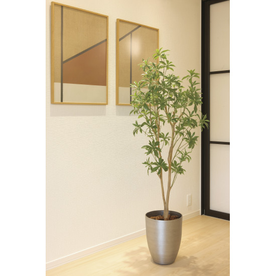 光触媒 人工観葉植物 造花 インテリアフレッシュアセビ1.7 (高さ170cm) (2520A350)