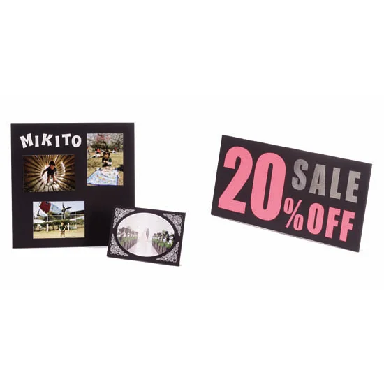 ブラックスチレンボード 5mm厚 A1