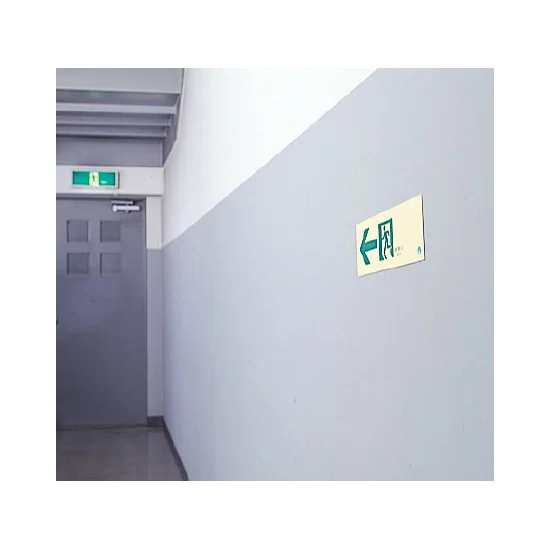 ■使用例／路誘導標識（蓄光）