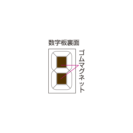 ■マグネット仕様です。