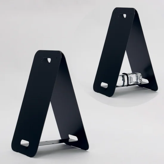 別売の保持プレートで重しが置けます。