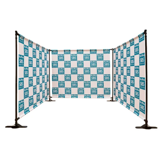 ■本体(1面用)×1台と連結パーツ×2台の3連結コの字型の例