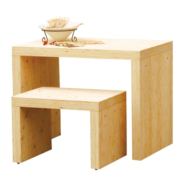 大：約90×60×71cm 小：約60×45×H43cm