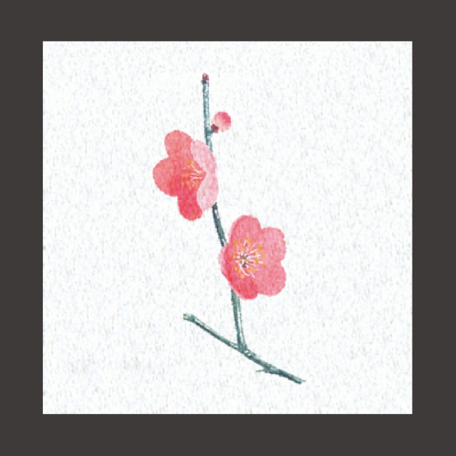 ※PEフィルムを両面ラミネートしておりますので、絵柄の上に直接お料理を盛り付けることができます。