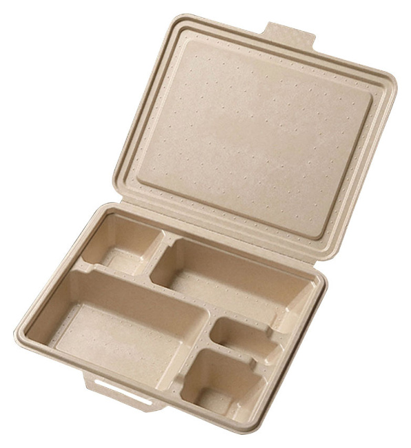 約23.7×20×H4.2㎝ ※紙（パルプモールド）+内面PET加工 ※電子レンジ対応