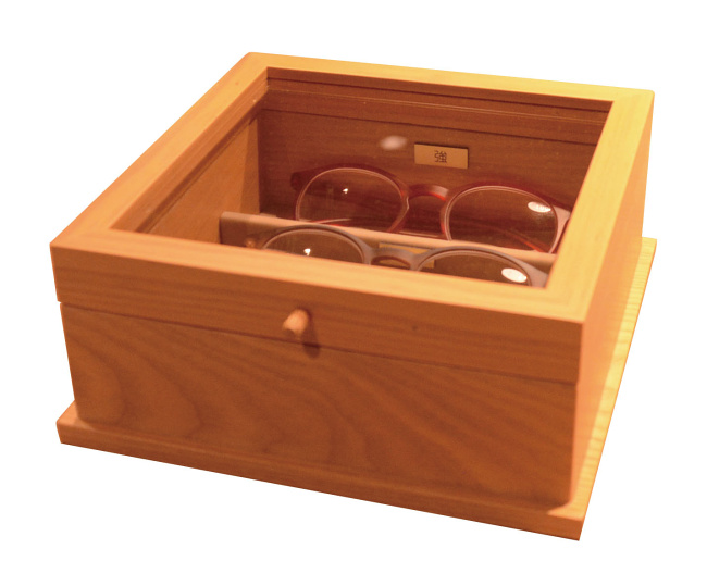 ※材質：アッシュ材/着色仕上げ　　内部：ハイミロン張※ケヤキ色