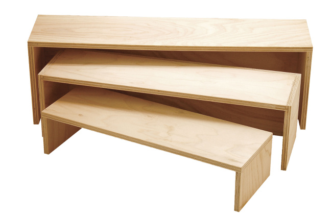 大：約60×15×H20cm 中：約53×15×H15cm 小：約45×15×H10cm