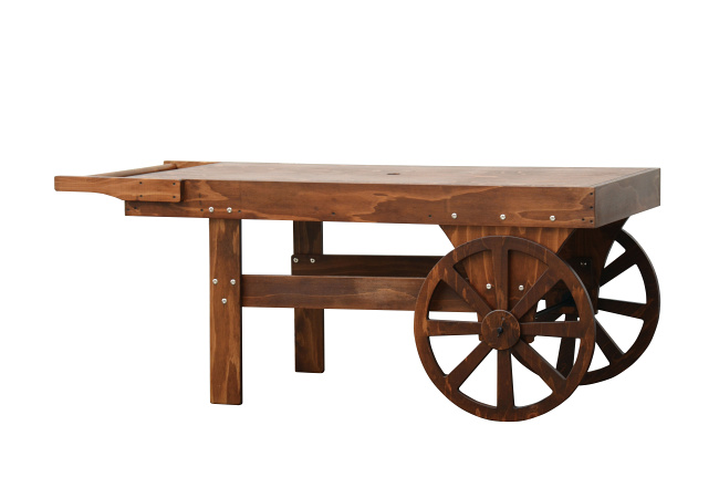 ※平台内寸：約145×70cm（パラソル穴付）　※耐荷重：約50kg　※本体のみ