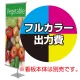 スマートバナースタンド用 印刷製作代 (※本体別売) マット合成紙※ラミなし(W600xH1800) マット合成紙※ラミなし(W600xH1800)