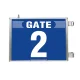 突出し式ゲート標識 GATE2 (305-82) GATE2