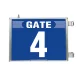 突出し式ゲート標識 GATE4 (305-84) GATE4
