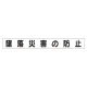 スーパーフラットミニ掲示板 専用マグネット (小) 表示内容:墜落災害の防止 (313-581) 墜落災害の防止