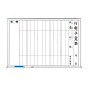 ホワイトボード行先予定表 600×900mm (373-30) 600×900mm