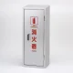 鉄製消火器格納庫 1本用 10型用 ステンレス（ヘアライン仕上げ） (376-185A) 1本用 10型用 ステンレス（ヘアライン仕上げ）