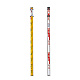 測量用品 アルミスタッフ サイズ:3m×3段 (388-56)