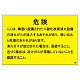二酸化炭素消火設備標識 日本消防標識工業会推奨シール付 H200×W300 隣室に・・ (809-403)