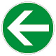 ユニピタ 矢印(OAフロア用) 緑 小 (835-211)