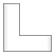 床貼ラインプロ 2枚1組 L型 白 (864-401)