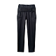 腰ケアパンツ 軽量 SB付 黒 M (878-40BL-LL)