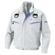 空調風神服帯電防止ハーネスシルバー服のみ※電源・ファン別売 L (HO-091SVL) L